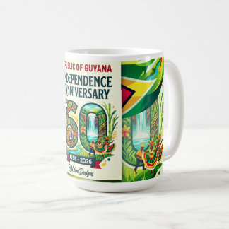 Mug 60e anniversaire de l'indépendance de la Républiqu