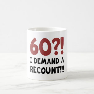 Mug 60e anniversaire Gag cadeau