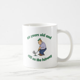 Mug 60e anniversaire Golfer Gag cadeau