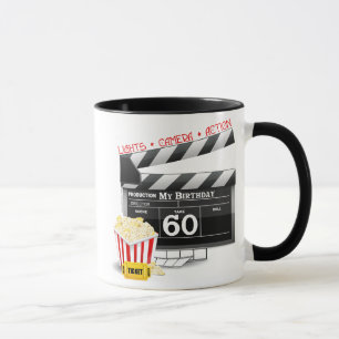 Mug 60e anniversaire Movie Thème