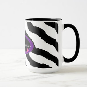 Mug 60e anniversaire Zebra Fur Imprimer
