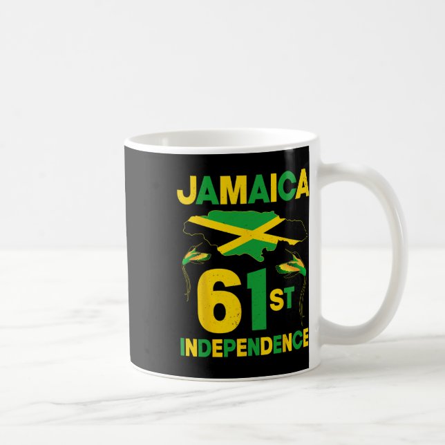Mug 61e anniversaire de l'indépendance de la Jamaïque  (Droite)