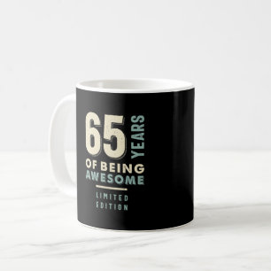 Mug 65 ans d'être génial - 65e anniversaire