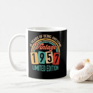 Mug 65 Ans D'Être génial En 1957 65e Anniversaire