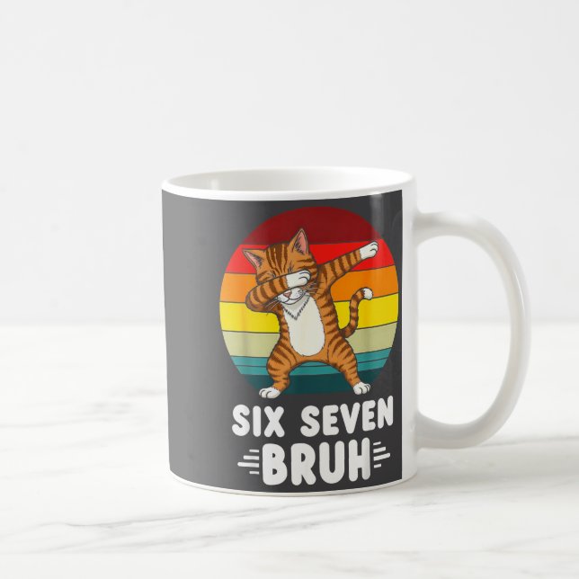 Mug 67 Animals Funny 67 Brainrot Youth Kids Cat 67  (Droite)