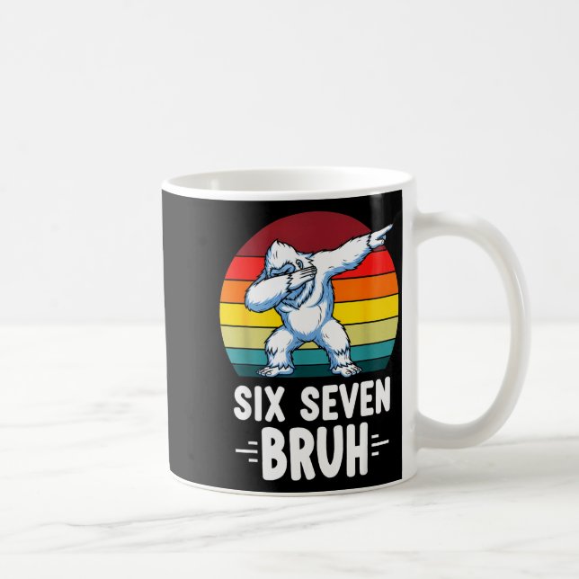 Mug 67 Animals Funny 67 Brainrot Youth Kids Yeti 67  (Droite)