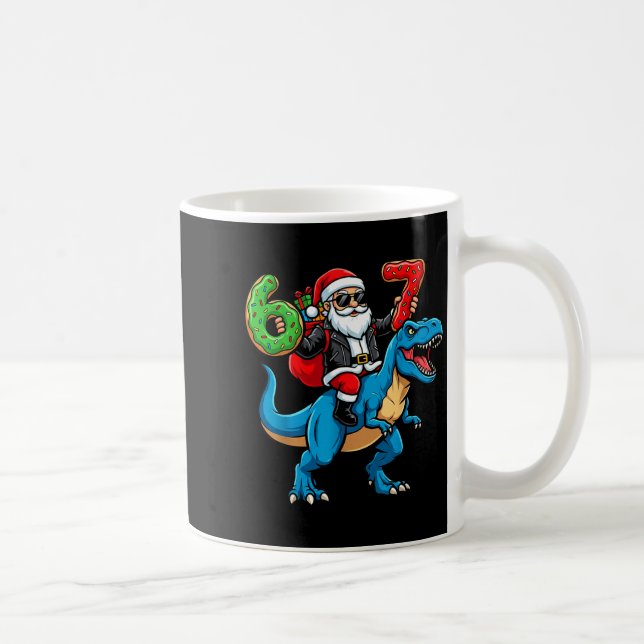 Mug 67 Christmas 6 7 Meme Funny Santa Six Seven Xmas B (Droite)