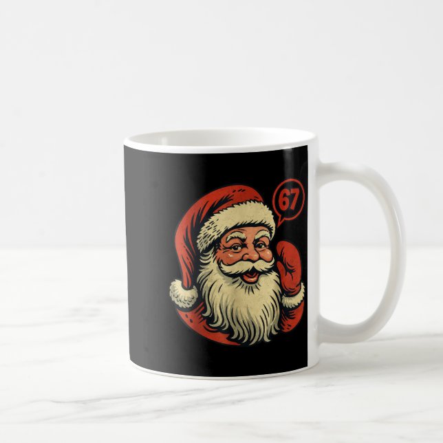 Mug 67 Christmas Funny Six Seven Meme 6_7 Shirt Santa  (Droite)