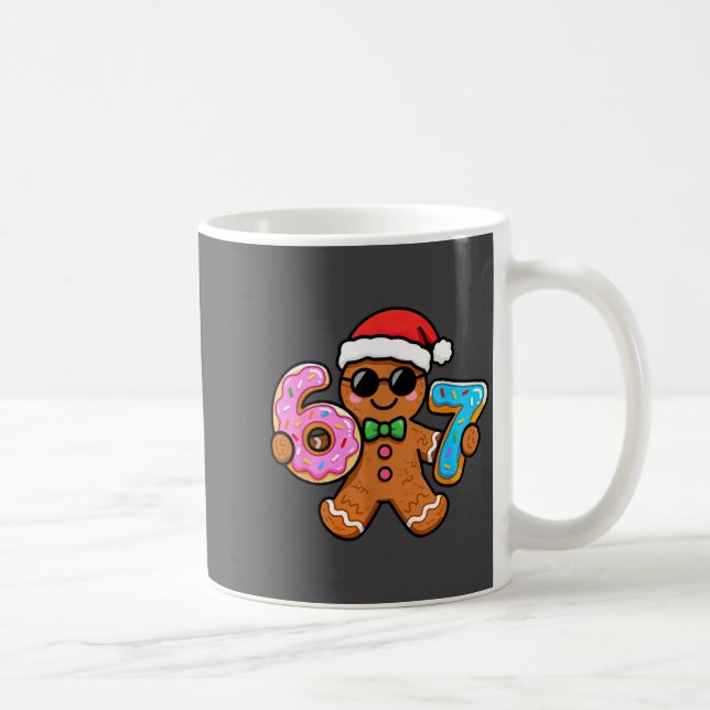 Mug 67 Christmas Gingerbread Six Seven Meme Gen Alpha  (Droite)
