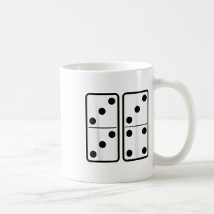 Mug 67 Domino Six Seven Tuiles Mème Joueur Rétro Vinta