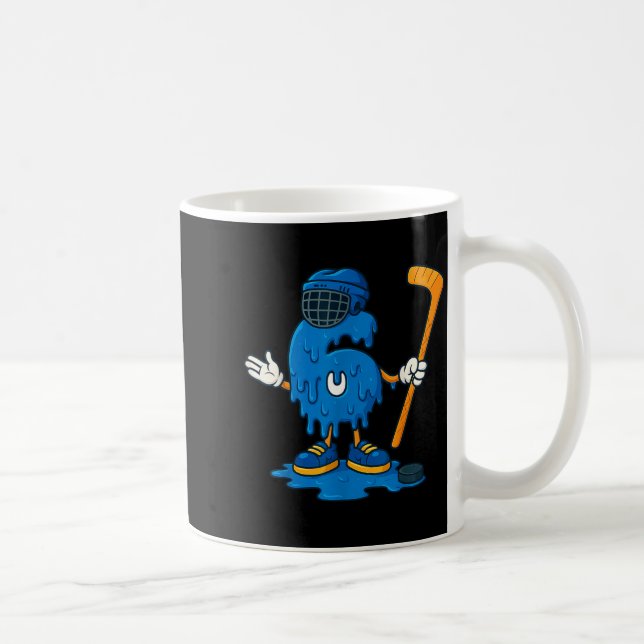 Mug 67 Drip Ice Cream Hockey Player  (Droite)