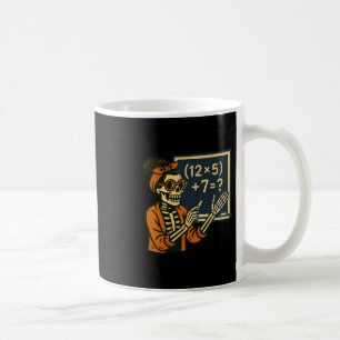 Mug 67 Enseignant Halloween Squelette Six Sept Mème Ce