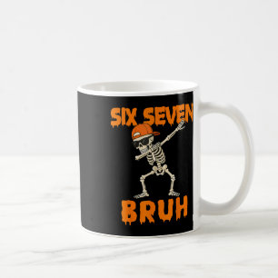 Mug 67 Halloween Drôle Six Sept Mème Brainrot Citrouil