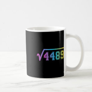 Mug 67 Meme Amusant Racine Carrée 4489 Adolescent Six