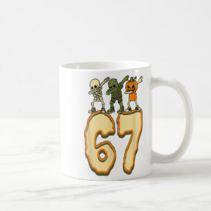 Mug 67 Meme Halloween 6 7 Nombres Six Sept Drôle Enfan