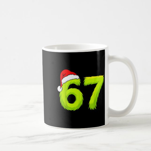 Mug 67 Meme Humor 6-7 Funny Six Seven Christmas  (Droite)