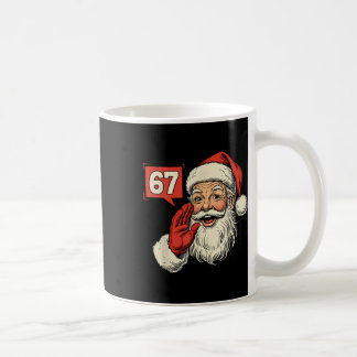 Mug 67 Meme Six Seven Santa Funny Christmas Gen Z Alph