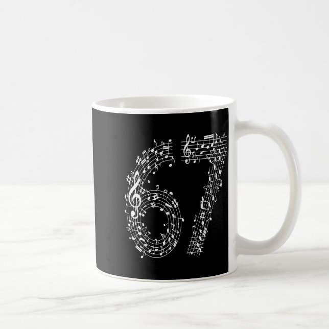 Mug 67 Music Meme Six Seven Music Teacher Musician  (Droite)
