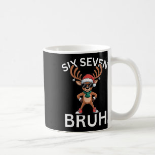 Mug 67 Noël Drôle Six Sept Mème Brainrot Renne