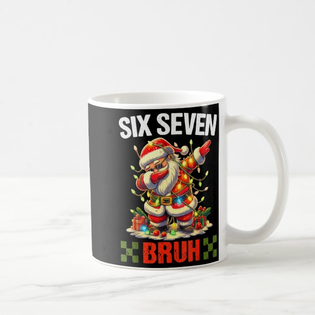 Mug 67 Six Seven Burh Funny Christmas 6 7 Meme Men Wom (Droite)