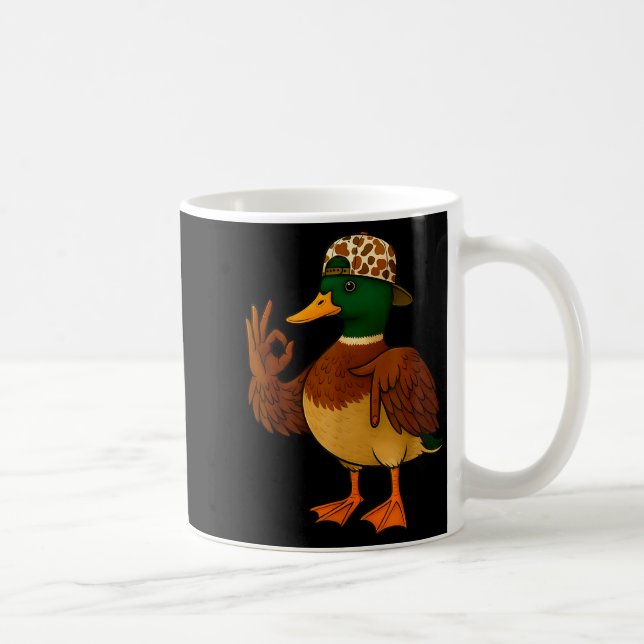 Mug 67 Six Seven Meme Mallard Duck Hunting Season Boy  (Droite)