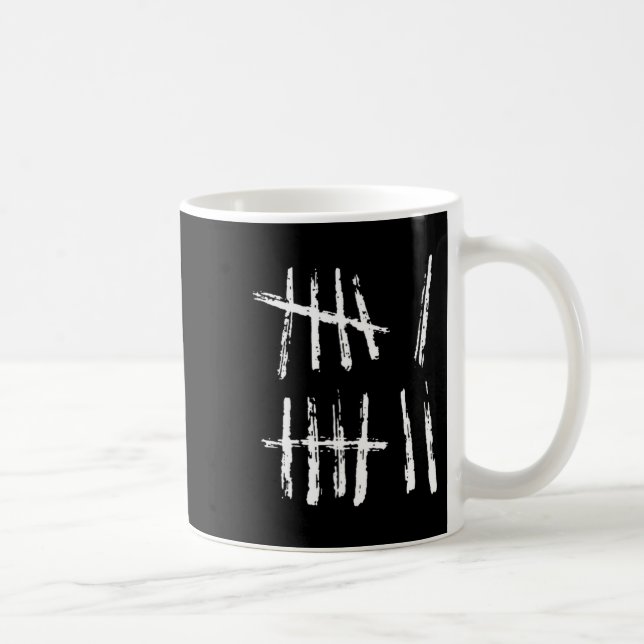 Mug 67 Tally Mark Shirt Funny Six Seven 67 Meme 6 7 Nu (Droite)