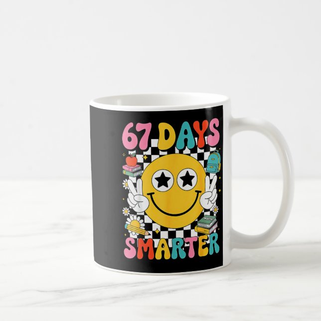 Mug 67th Day Of School 67 Days Smarter Teacher  (Droite)