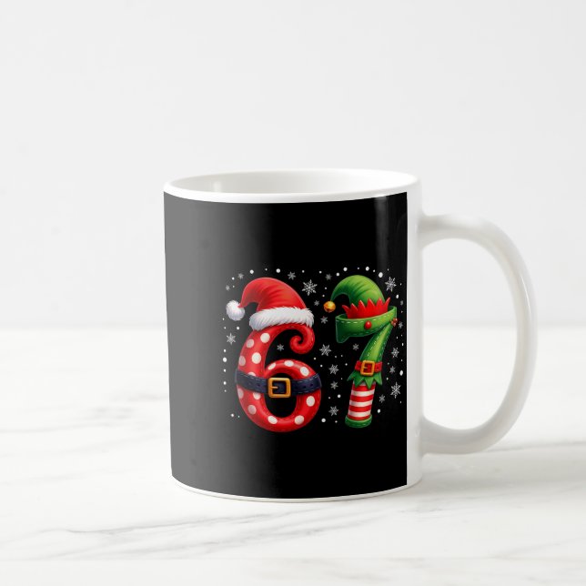Mug 6-7 Christmas Squad Funny 67 Six Seven Meme Xmas 6 (Droite)