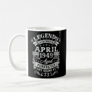 Mug 73ème Anniversaire Des Légendes De Décoration Sont