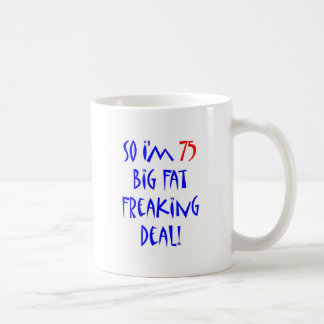Mug 75 ainsi j'ai 75 ans…