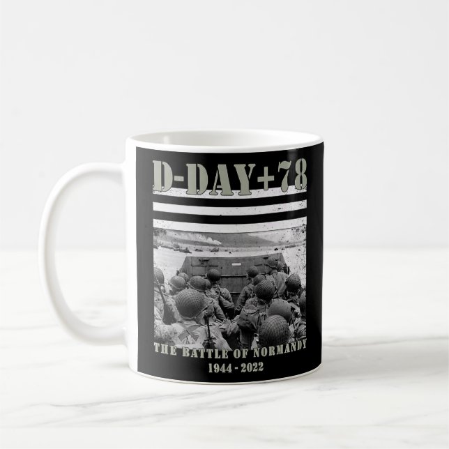 Mug 78e anniversaire 2ème guerre mondiale D Day Allied (Gauche)