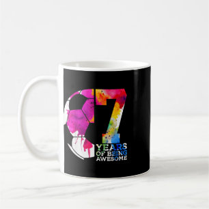 Mug 7 Ans De Foot Incroyable 7ème Anniversaire 