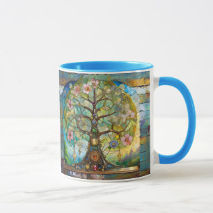 Mug 7 Chakra Fleurissant Arbre De Vie