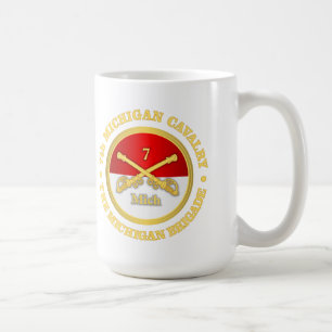 Mug 7ème Cavalerie du Michigan (rd)