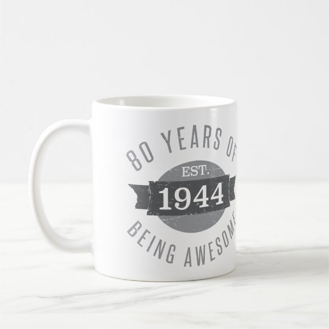 Mug 80e anniversaire Awesome 1944 (Gauche)