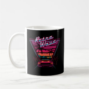 Mug 80S Rétrowave Synthwave Love Wave Miami Beach