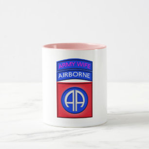 Mug 82e division aéroportée "Parachutiste épouse"