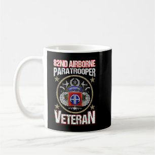 Mug 82e parachutiste aéroporté Vintage vétéran
