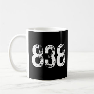 Mug 838 Indicatif régional Albany NY Téléphone mobile 