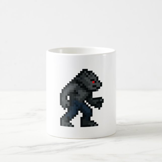 Mug 8-bit Werewolf (Centre)
