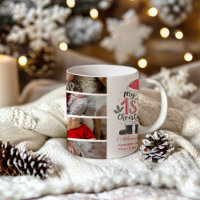 8 Photo Mignon Bébé Santa 1er Noël
