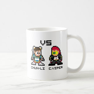 Mug 8bit Chun-Li CONTRE C.Viper