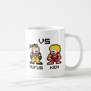Mug 8bit Rufus CONTRE Ken
