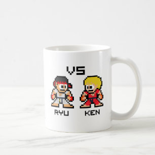 Mug 8bit Ryu CONTRE Ken