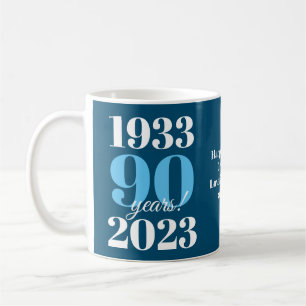 Mug 90e anniversaire Date spéciale
