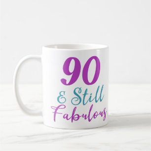 Mug 90e anniversaire Toujours fabuleux