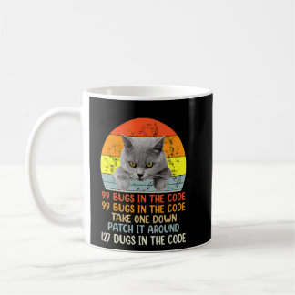 Mug 99 Petits Bugs Dans Le Code Cat