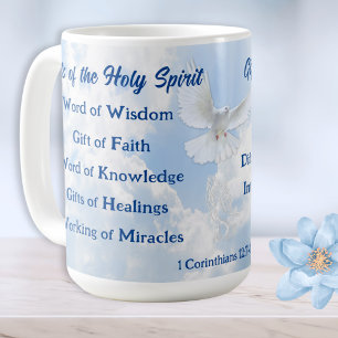 Mug 9 Dons de la Bible Verse de l'Esprit Saint, Liste 