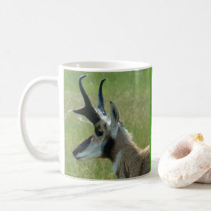 Mug A47 Profil d'Antelope Pronghorn Big Buck Head