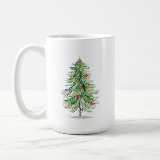 Mug à arbre de Noël traditionnel